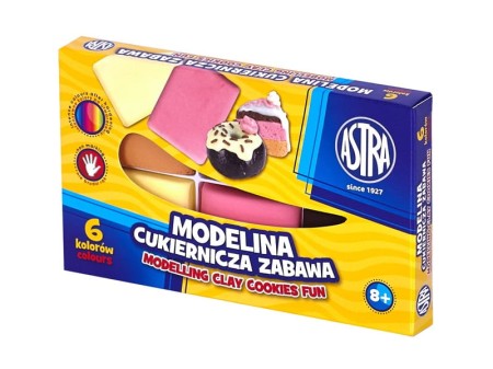 Modelina ASTRA - Cukiernicza zabawa - 6 kolorów