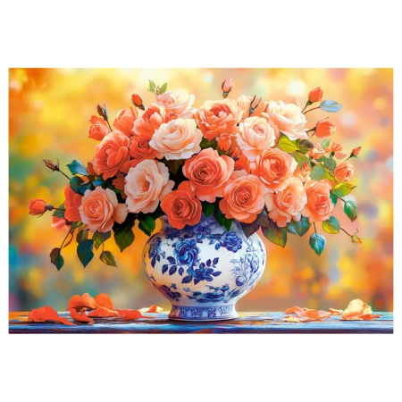 Puzzle CASTORLAND 1500 - Summer Roses