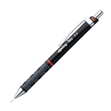 Ołówek automatyczny ROTRING Tikky 1904695 - 0,5 mm - czarny