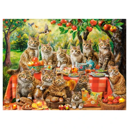 Puzzle CASTORLAND 3000 - Cat Family Reunion
