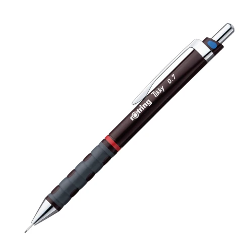 Przejdź do produktu Ołówek automatyczny ROTRING Tikky III CC - 0,7 mm - bordowy