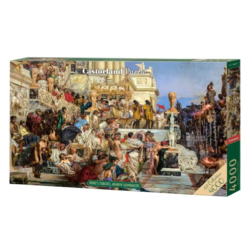 Przejdź do produktu Puzzle CASTORLAND 4000 - Nero's Torches, Henryk Siemiradzki - Art Collection