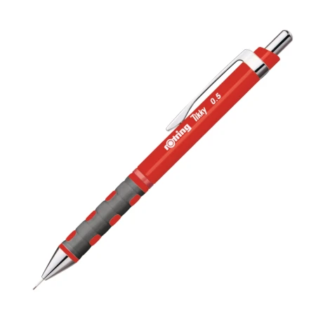 Ołówek automatyczny ROTRING Tikky III 1904699 - 0,5 mm  - czerwony