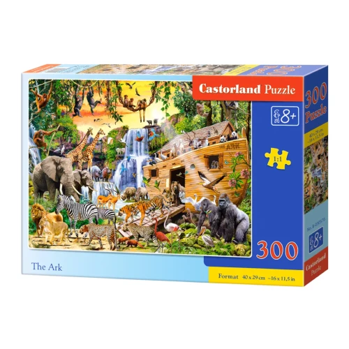 Przejdź do produktu Puzzle CASTORLAND 300 - Wolf Family and Eagles