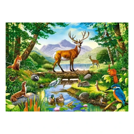 Puzzle CASTORLAND 300 - Woodland Harmony