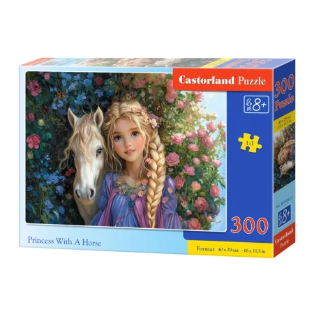 Puzzle CASTORLAND 300 - Princess With A Horse