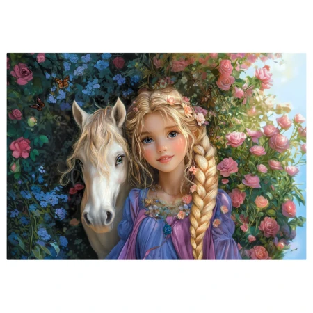 Puzzle CASTORLAND 300 - Princess With A Horse