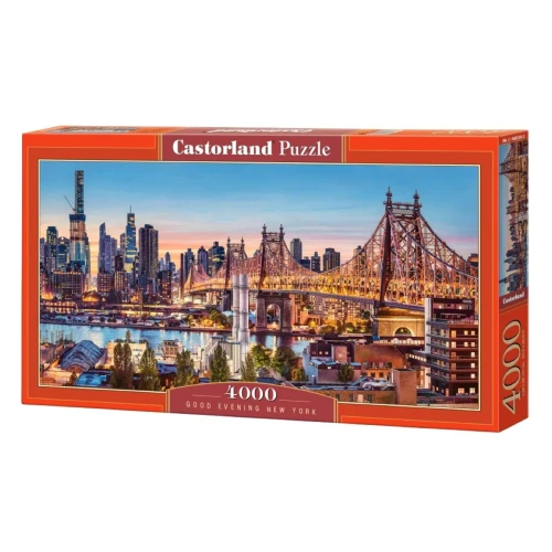 Przejdź do produktu Puzzle CASTORLAND 4000 - Good Evening New York