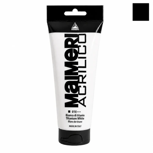 Przejdź do produktu Farba akrylowa MAIMERI Acrilico 200 ml - 018 Titanium White