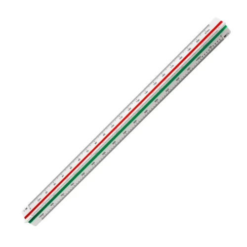 Przejdź do produktu Skalówka trójkątna LENIAR Geodeta nr 33 - 30 cm