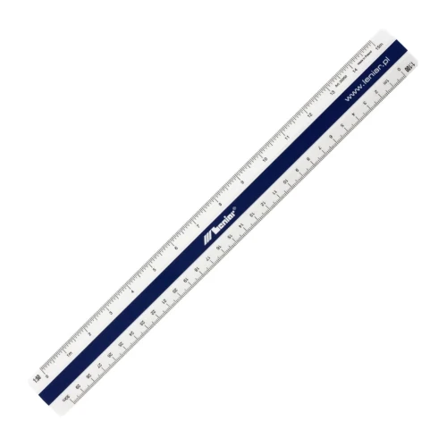 Przejdź do produktu Skalówka płaska plastikowa LENIAR nr 1 - 30 cm