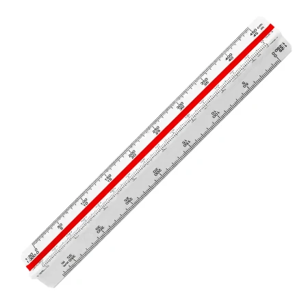 Skalówka trójkątna LENIAR nr 11 - 15 cm