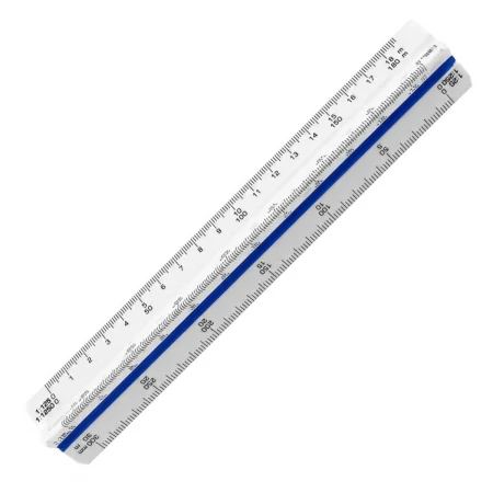 Skalówka trójkątna LENIAR nr 12 - 15 cm