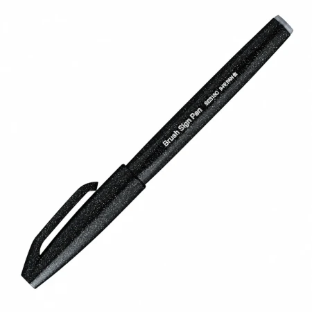 Pisak pędzelkowy PENTEL Brush Sign Pen - czarny