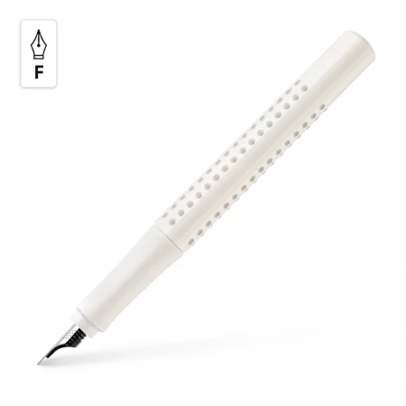 Pióro wieczne FABER-CASTELL Grip 2010 - stalówka F - Coconut Milk - 140822