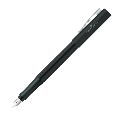 Pióro wieczne FABER-CASTELL Grip 2011 - stalówka M - czarny matowy - 140901