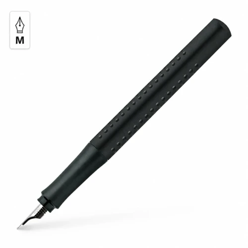 Przejdź do produktu Pióro wieczne FABER-CASTELL Grip 2011 - stalówka M - czarny matowy
