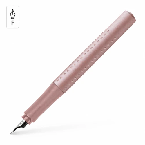 Przejdź do produktu Pióro wieczne FABER-CASTELL Grip 2011 - stalówka F - Pale Rose (bladoróżowy)