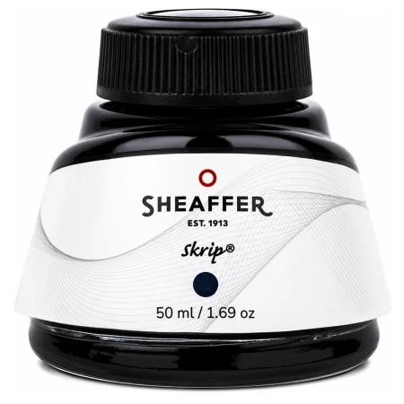 Atrament SHEAFFER Skrip - niebiesko-czarny - 50 ml - 94211