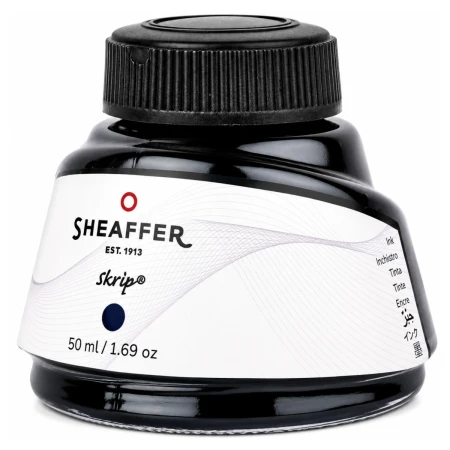 Atrament SHEAFFER Skrip - niebiesko-czarny - 50 ml - 94211
