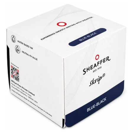 Atrament SHEAFFER Skrip - niebiesko-czarny - 50 ml - 94211