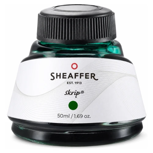 Przejdź do produktu Atrament do pióra wiecznego SHEAFFER Skrip - zielony - 50 ml