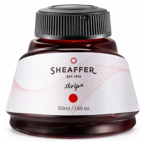 Przejdź do produktu Atrament do pióra wiecznego SHEAFFER Skrip - czerwony - 50 ml