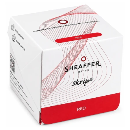 atrament do piora wiecznego sheaffer skrip czerwony 50 ml opakowanie
