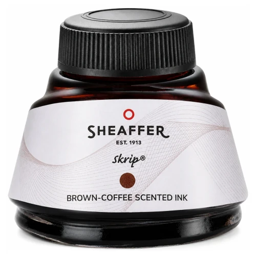Przejdź do produktu Atrament SHEAFFER Skrip - brązowy o zapachu kawy - 50 ml