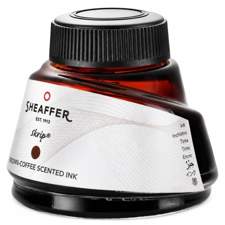 Atrament SHEAFFER Skrip - brązowy o zapachu kawy - 50 ml - 94291