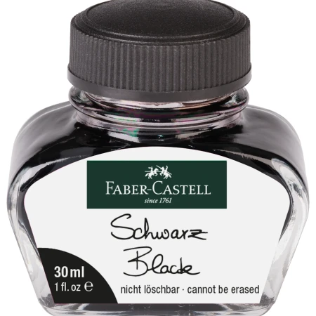 Atrament FABER-CASTELL - czarny - 30 ml - 149854