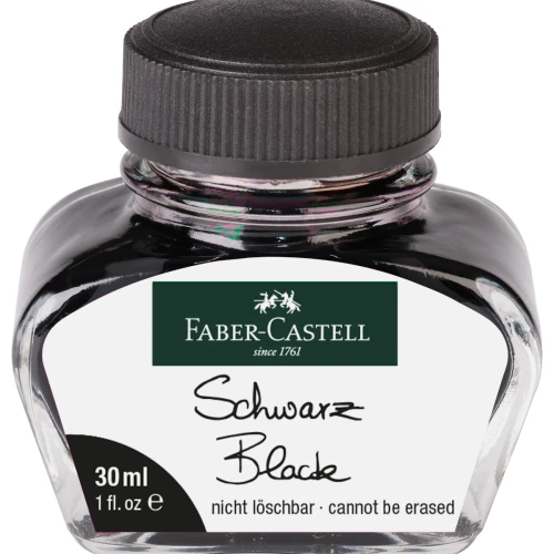 Przejdź do produktu Atrament FABER-CASTELL - czarny - 30 ml