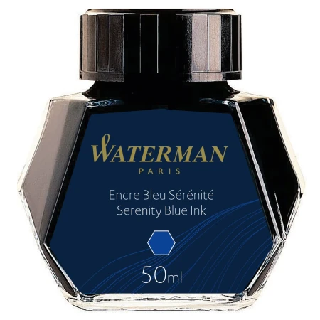 atrament do piora wiecznego waterman serenity blue niebieski 50ml