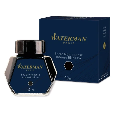 atrament waterman intense black czarny 50ml opakowanie