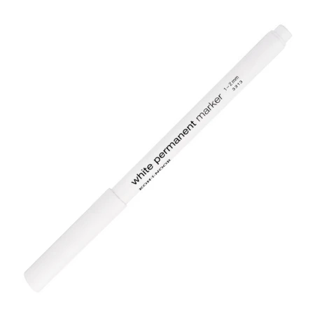 marker-permanentny-koh-i-noor-2mm-bialy