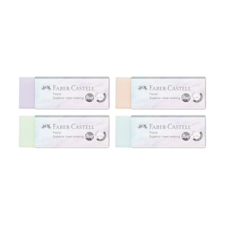 Gumka FABER-CASTELL Dust-Free Eco - pastelowa