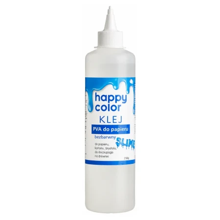klej do papieru happy color pva z aplikatorem 250g