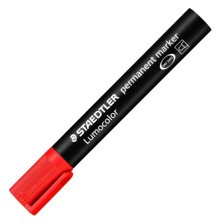 marker staedtler lumocolor 352 czerwony zamkniety skuwka