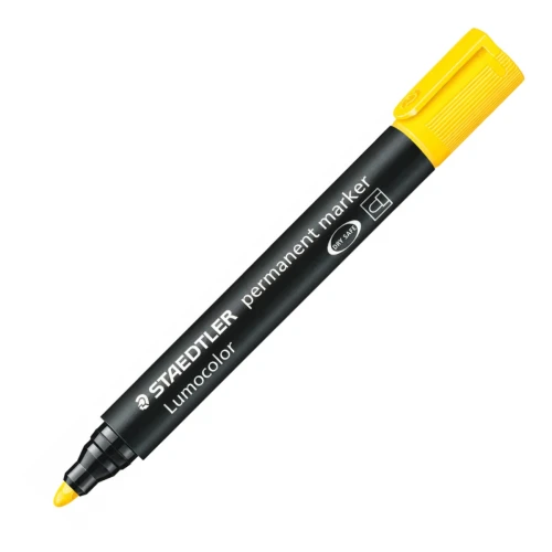Przejdź do produktu Marker permanentny STAEDTLER Lumocolor 352 - okrągły - żółty