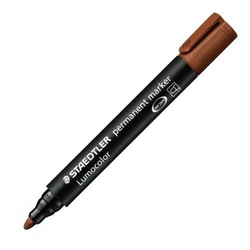 Przejdź do produktu Marker permanentny STAEDTLER Lumocolor 352 - okrągły - brązowy