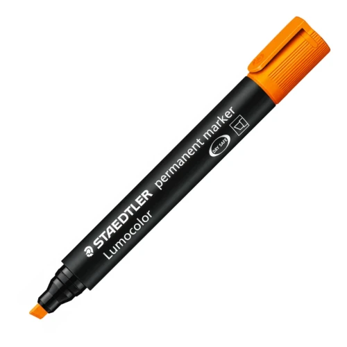 Przejdź do produktu Marker permanentny STAEDTLER Lumocolor 350 - ścięty - pomarańczowy