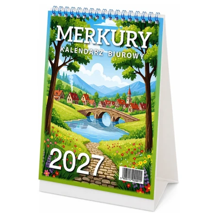 kalendarz biurkowy telegraph merkury 2027