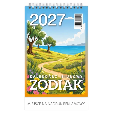 kalendarz zodiak 2027 biurkowy okladka