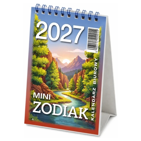 kalendarz biurkowy telegraph mini zodiak 2027