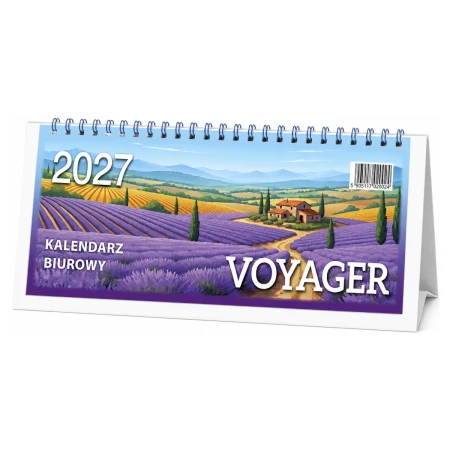 kalendarz biurkowy telegraph voyager 2027