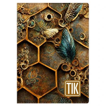 kalendarz tik impress 2027 wzor steampunk
