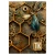 kalendarz tik impress 2027 wzor steampunk
