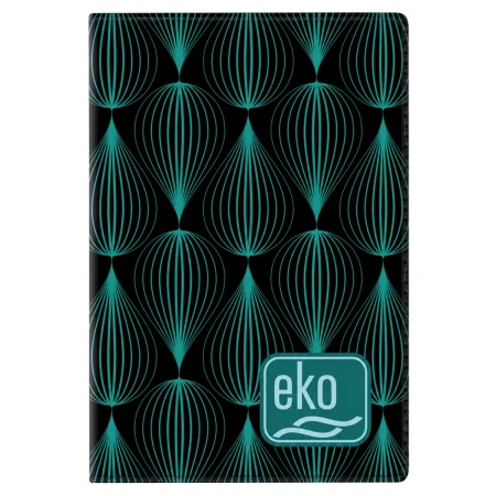 kalendarz eko impress 2027 wzor geometria turkusowa