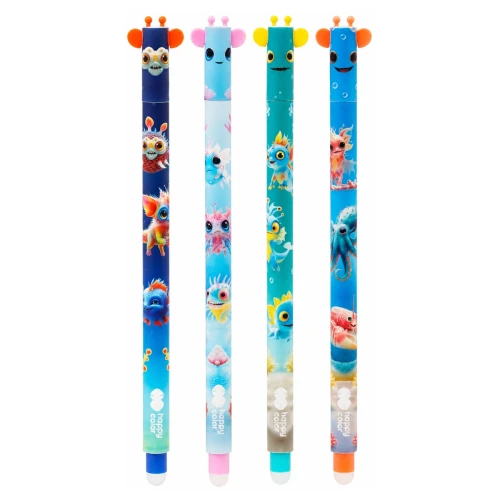 Przejdź do produktu Długopis wymazywalny HAPPY COLOR Aqua Cuties - 0,5 mm - niebieski