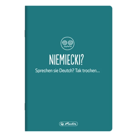 Zeszyt przedmiotowy A5 HERLITZ Touch – język niemiecki – 60 kartek